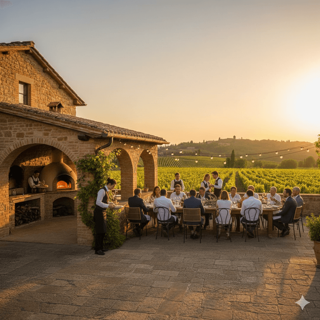 Outdoor seating
